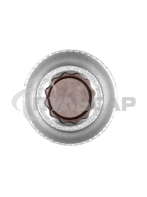 Головка торцевая, 13 мм, 12-гранная, CrV, под квадрат 1/2