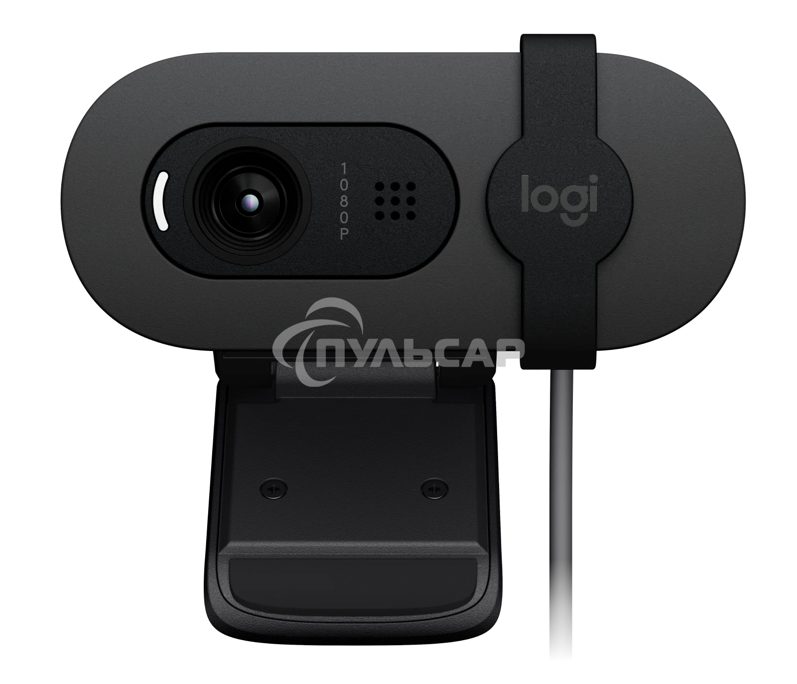 Веб-камера Logitech Webcam Brio 100, 1920x1080, GRAPHITE, защитная шторка, 960-001585