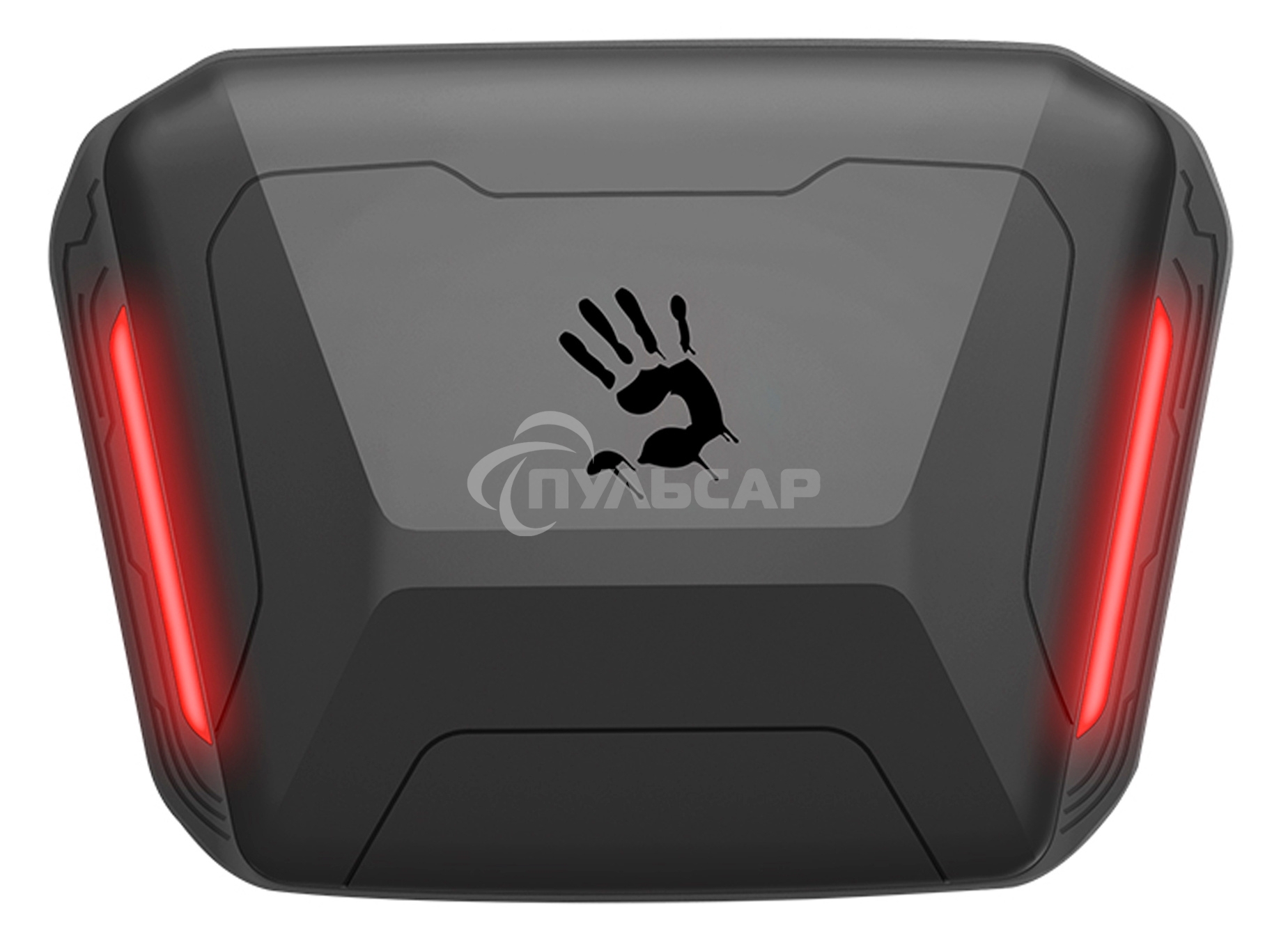 Наушники с микрофоном A4Tech Bloody M70 черный/красный вкладыши BT в ушной раковине (M70 BLACK+ RED)