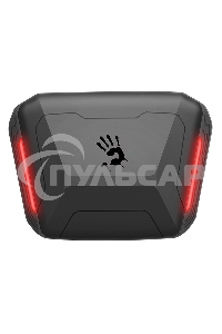 Наушники с микрофоном A4Tech Bloody M70 черный/красный вкладыши BT в ушной раковине (M70 BLACK+ RED)