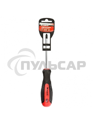 Отвертка Matrix Fusion, PZ2 x 100 мм, CrV, 3-х компонентная рукоятка 