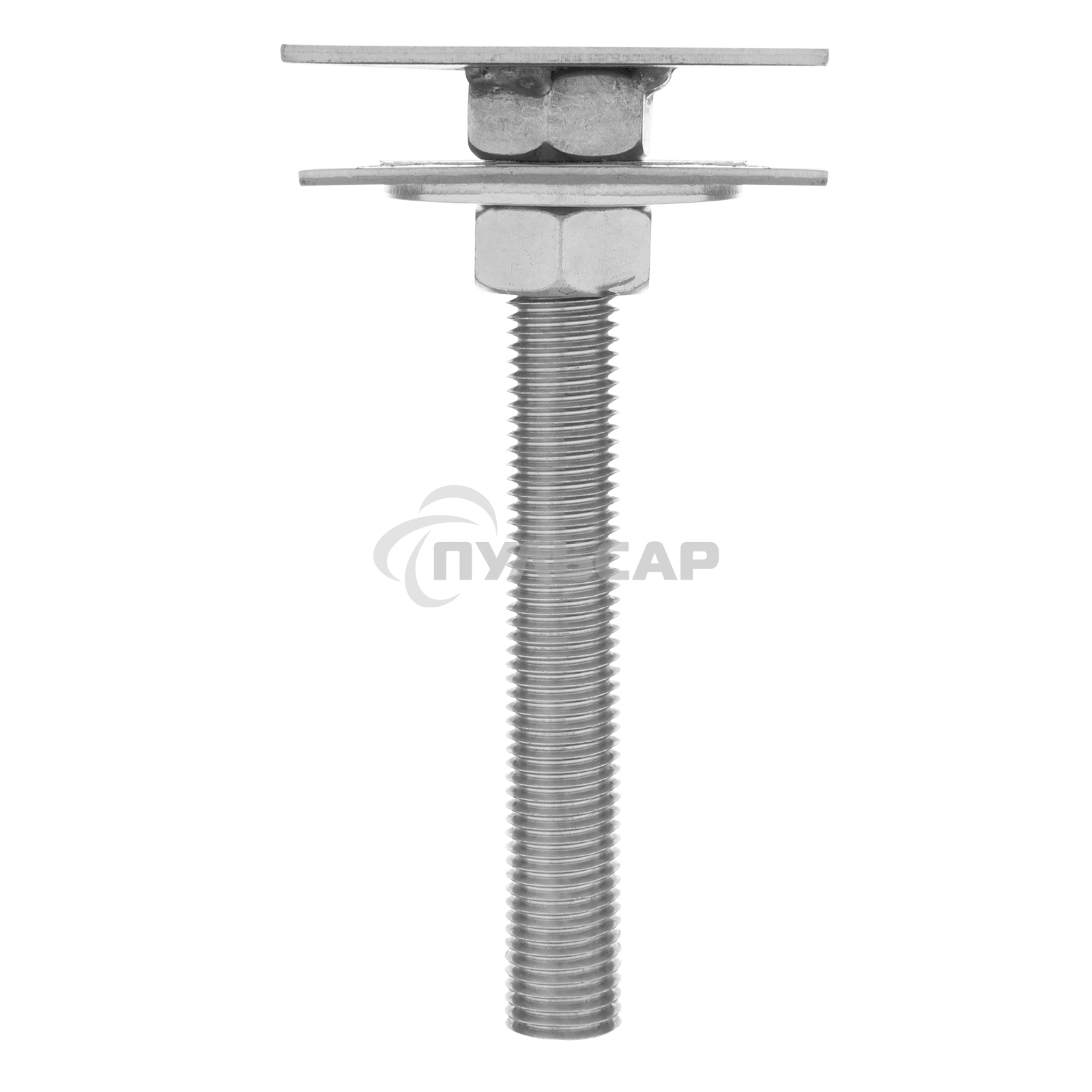 Анкер, регулируемый по высоте, ARH(100)-24, цинк, Россия Сибртех