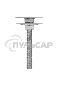 Анкер, регулируемый по высоте, ARH(100)-24, цинк, Россия Сибртех