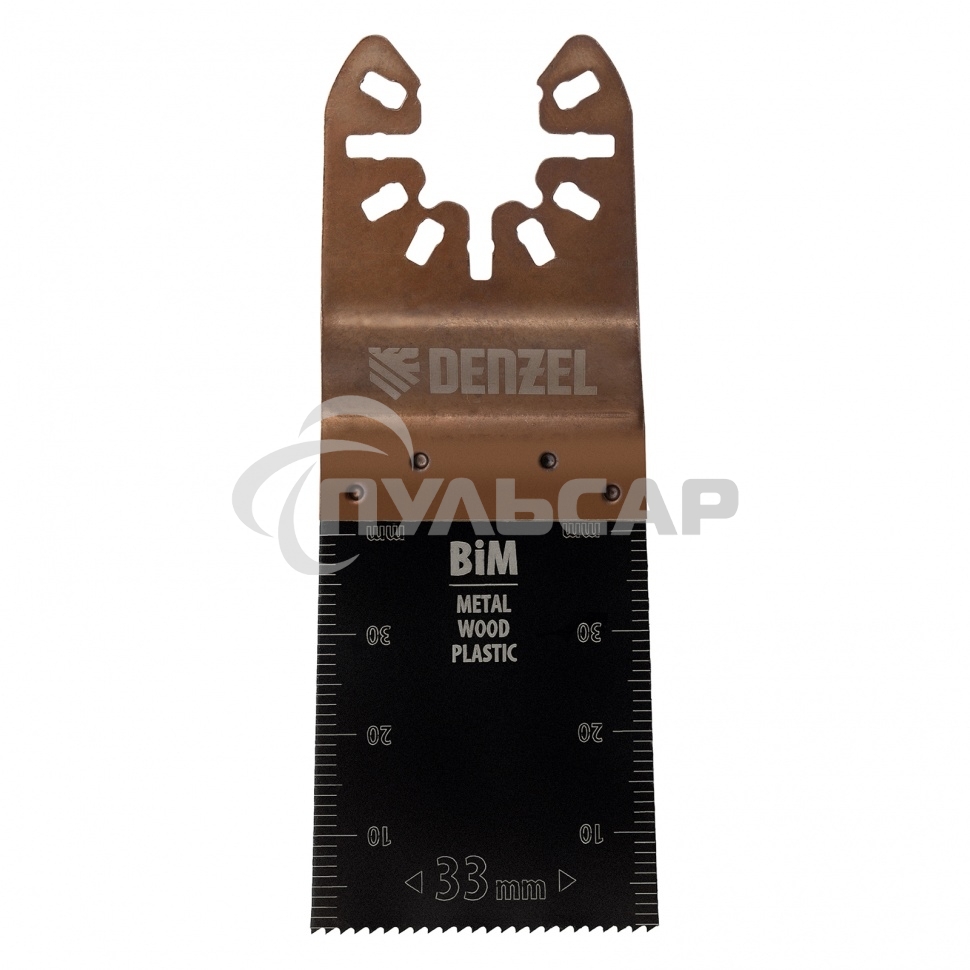 Набор насадок для МФИ по дереву и металлу, 3 шт. Denzel