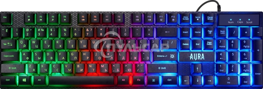 Комплект клавиатура + мышка +PAD Defender AURA  MKP-117 RU