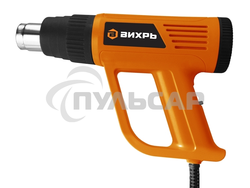 Термопистолет ВИХРЬ ТП-2000 [72/2/1] 2000 Вт, 25/350/550 С, 250/500 л/мин