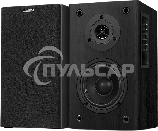 Колонки Sven SPS-614 2.0 (2x20W, Bluetooth, дерево, black)