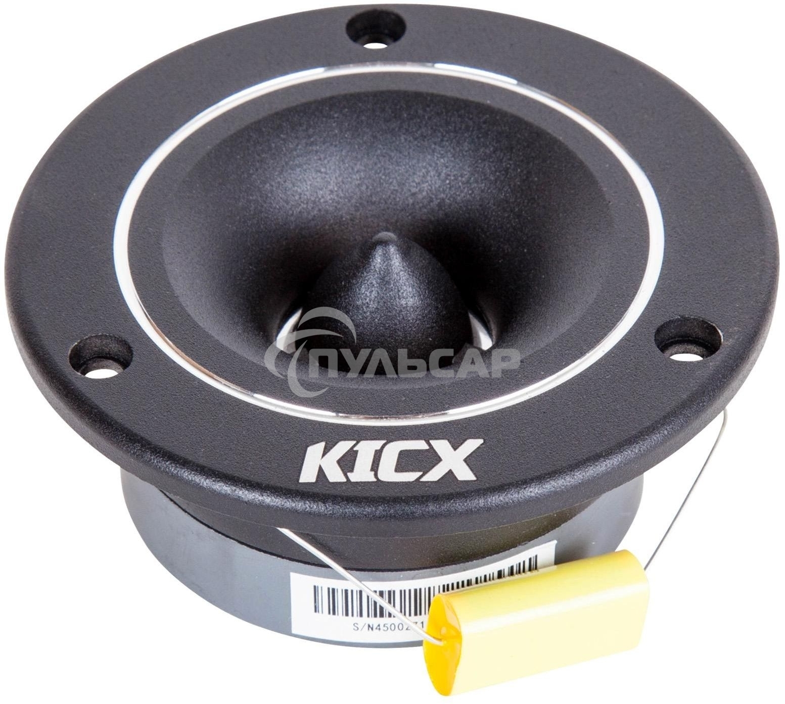 Колонки автомобильные Kicx DTC 36 ver.2 (без решетки) 80Вт 103дБ 4Ом 7.2см (3дюйм) (ком.:2кол.) твитер однополосные