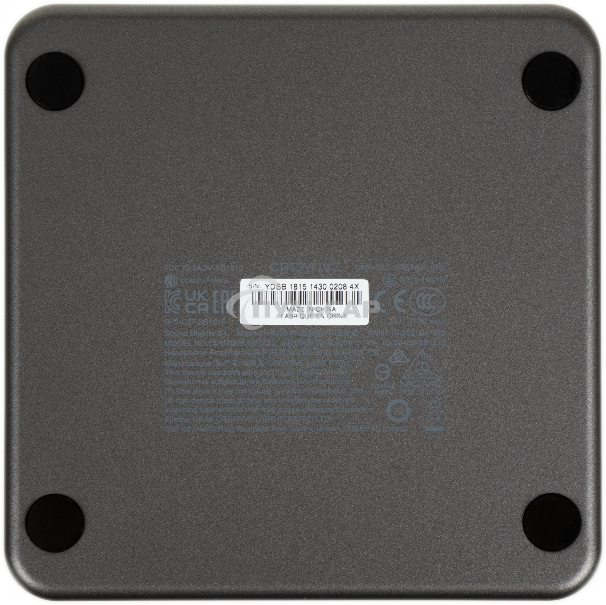 Звуковая карта Creative USB Sound Blaster X 4 WW (SB-Axx1) 7.1 Ret