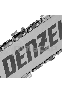 Пила цепная бензиновая DGS-4516, шина 40 см, 45см3, 3,0 л.с., шаг 3/8, паз 1,3 мм, 57 зв Denzel