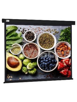 Экран Cactus 187x332см Wallscreen CS-PSW-187X332-BK 16:9 настенно-потолочный рулонный черный