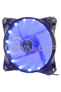 Вентилятор для корпуса Crown CMCF-12025S-1221 черный/синий, 120 мм, 1650 об/мин, 28 дБ, 3 pin