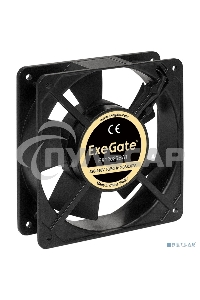 Вентилятор для корпуса ExeGate EX12025BAT черный, 120 мм, 2200 об/мин, 32 дБ