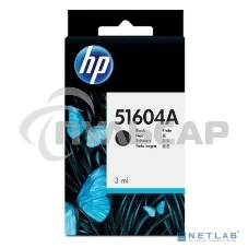 Картридж струйный HP 51604A черный for plain paper