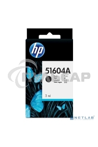 Картридж струйный HP 51604A черный for plain paper