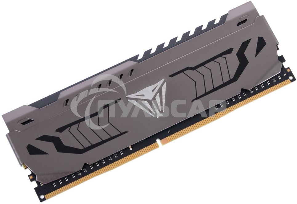Оперативная память Patriot Viper Steel, DDR4, 8Gb, 3200MHz, CL16, DIMM, с радиатором, черный