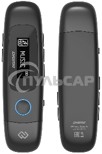 Плеер Flash Digma U4 8Gb черный/0.91