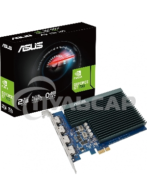 Видеокарта Asus GT730-4H-SL-2GD5 NVIDIA GeForce GT 730 2Gb GDDR5 902/5010 HDMIx4 HDCP Ret