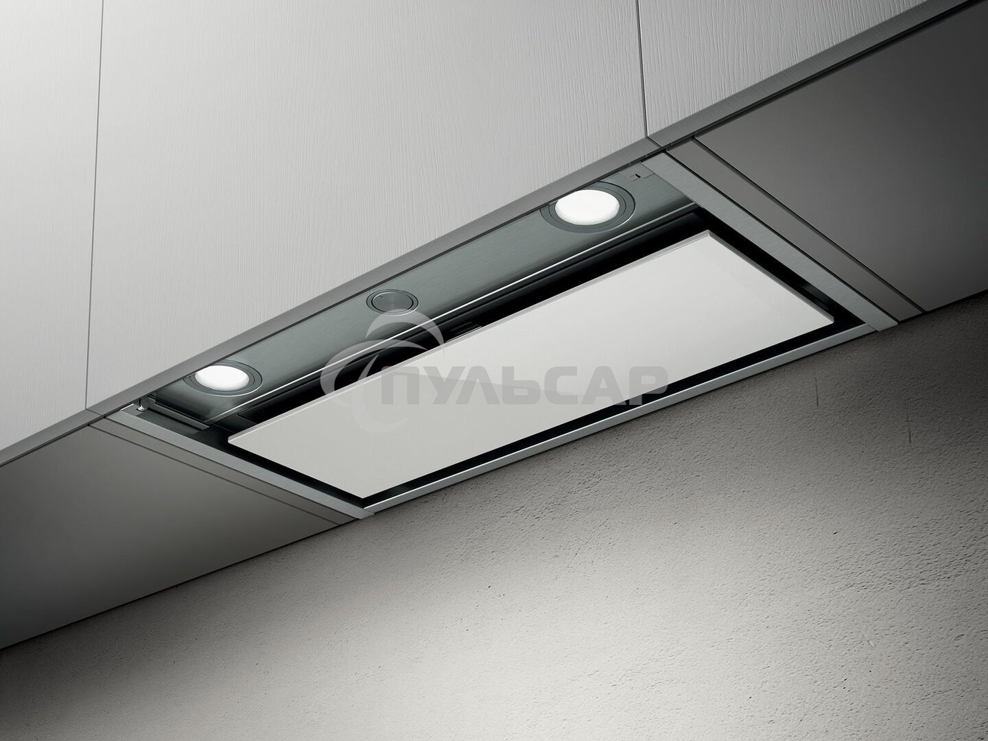 Вытяжка встраиваемая Elica Box In Plus IXGL/A/60 нержавеющая сталь/белое стекло, 59.4 см, 1000 куб. м/ч, 70 дБ