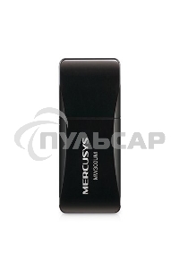Сетевой адаптер USB2.0 адаптер Mercusys MW300UM, 300Мбит/с, компактный