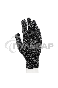 Перчатки трикотажные, меланж, 10 класс Россия