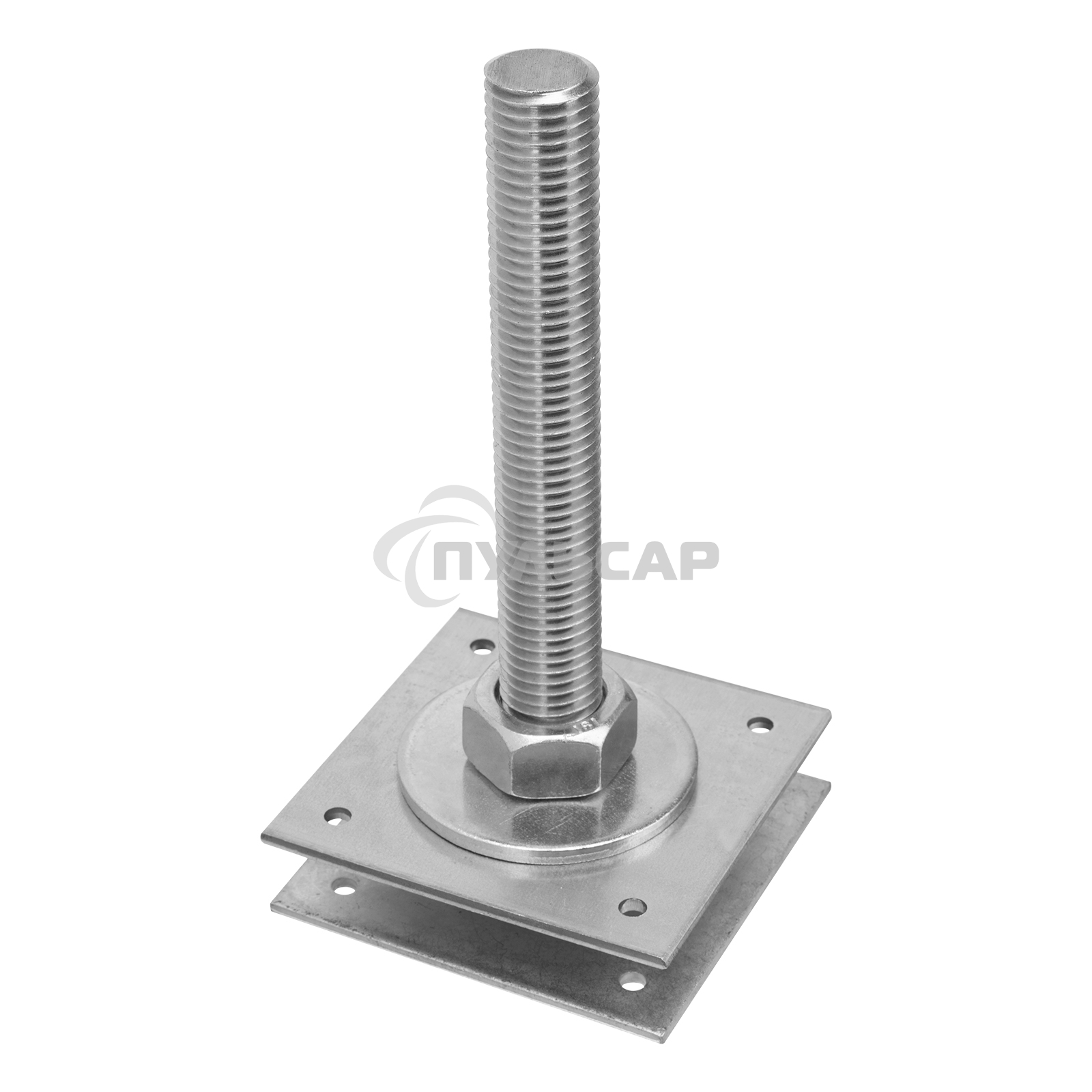 Анкер, регулируемый по высоте, ARH(100)-24, цинк, Россия Сибртех