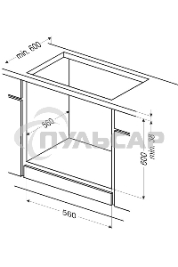 Встраиваемая электрическая духовка Hansa BOEW64111 белый