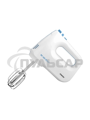 Миксер Centek CT-1128 (бел/синий) 400Вт, 6 скоростей + турбо, взбивание /замешивание, эколог. корпус