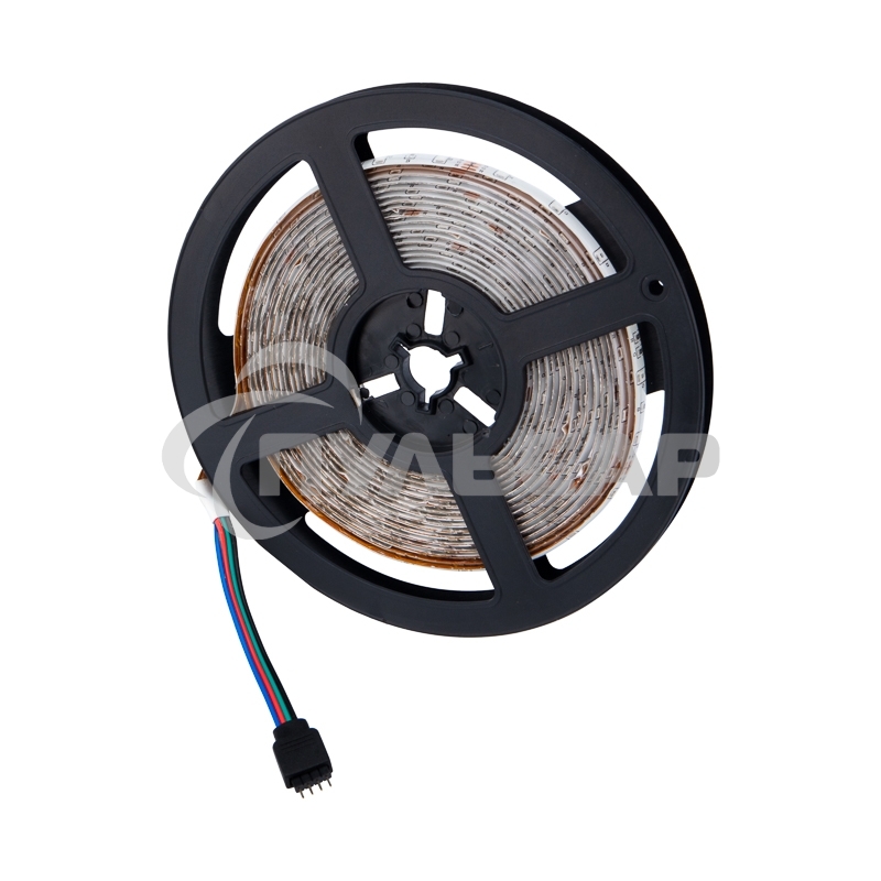 Комплект светодиодной ленты 5 м с блоком питания и RGB контроллером IP65, свечение RGB LAMPER