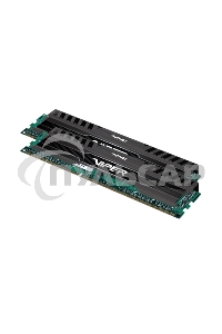Оперативная память Patriot Viper 3, DDR3, 16Gb (2x8 Gb), 1600 MHz, CL9, DIMM, радиатор, черный