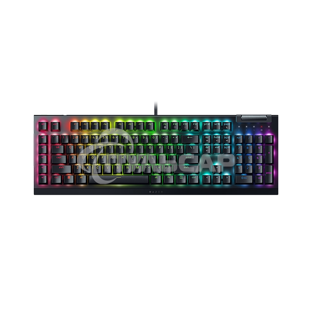 Клавиатура проводная игровая Razer Widow V4 X (Yellow Switch) черный - Russian Layout