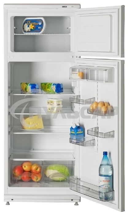 Холодильник Atlant МХМ-2808-90 белый двухкамерный 202/53л морозилка снизу