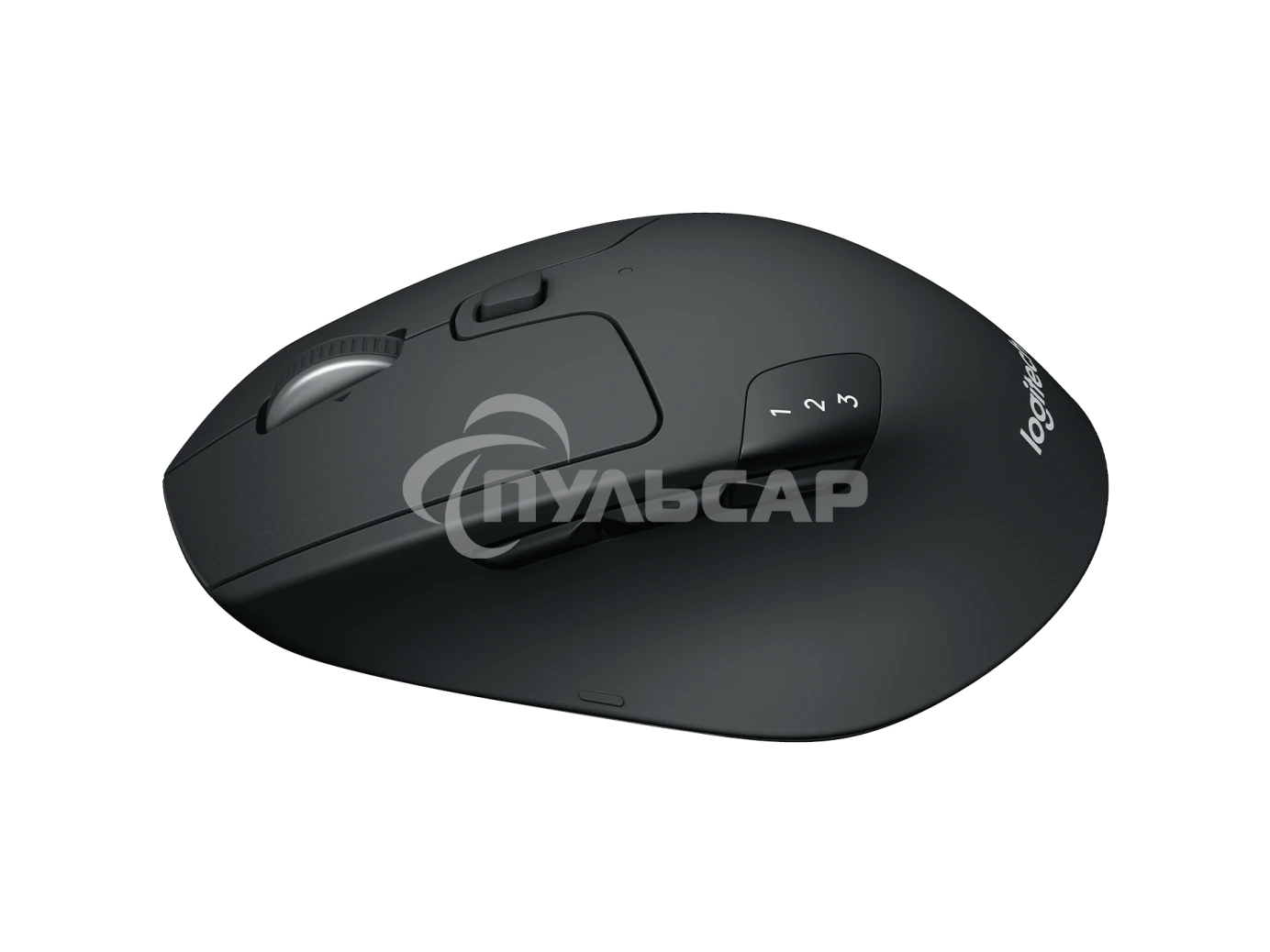 Мышь беспроводная Logitech M720 Triathlon черный, 1000 dpi, радиоканал, Bluetooth, USB, кнопки - 8