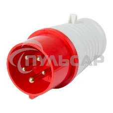 Вилка Rexant 015 переносная 3Р+РЕ+N 16А 380В IP44