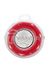 Трубка термоусаживаемая 5,0/2,5 мм красная, ролик 2,44 м Rexant