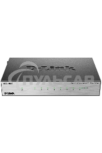 Неуправляемый коммутатор с 8 портами 10/100Base-TX D-Link DES-1008D/(K2A/K3A)RU/J1A/J2A/L2A/L2B