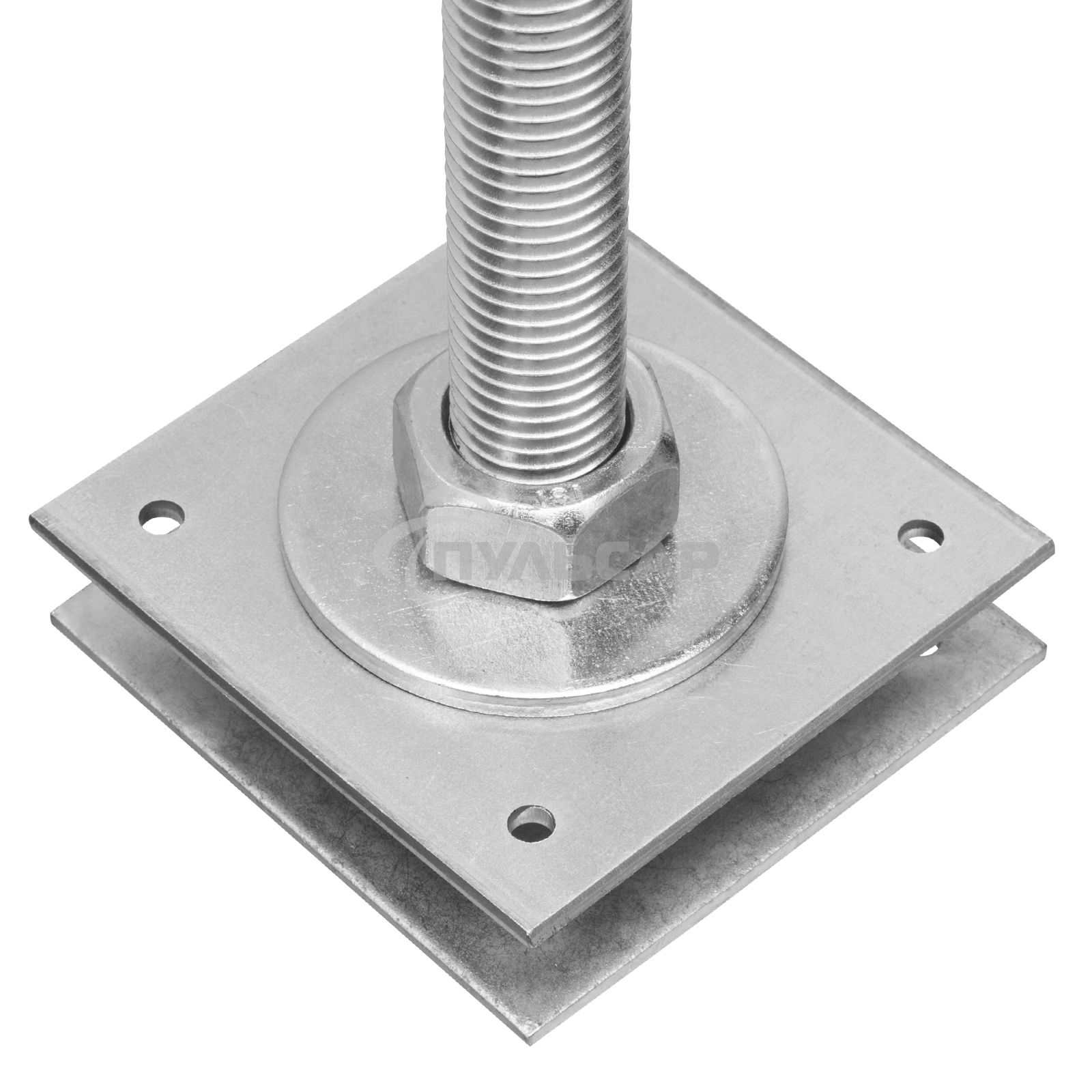 Анкер, регулируемый по высоте, ARH(100)-24, цинк, Россия Сибртех