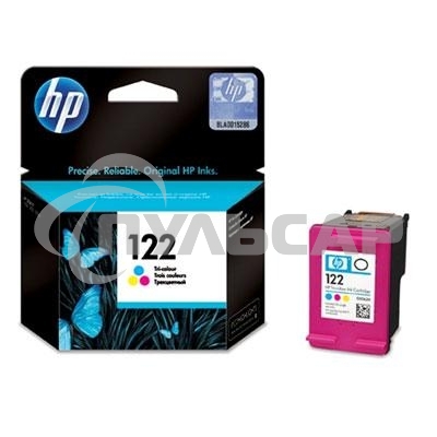 Картридж струйный HP 122 CH562HE многоцветный для HP DJ 1050A/2050A/3000 (100стр.)