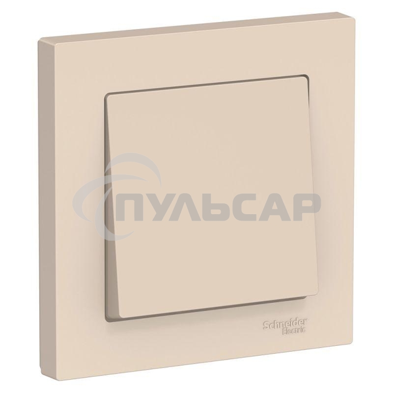 Выключатель 1-кл. ATLAS DESIGN (сх.1) 10АХ в сборе беж. SchE ATN000212