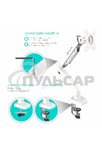 Кронштейн (держатель) ONKRON G80 для монитора 13