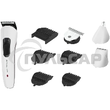 Триммер Rowenta TN8961F4 белый (насадок в компл:7шт)
