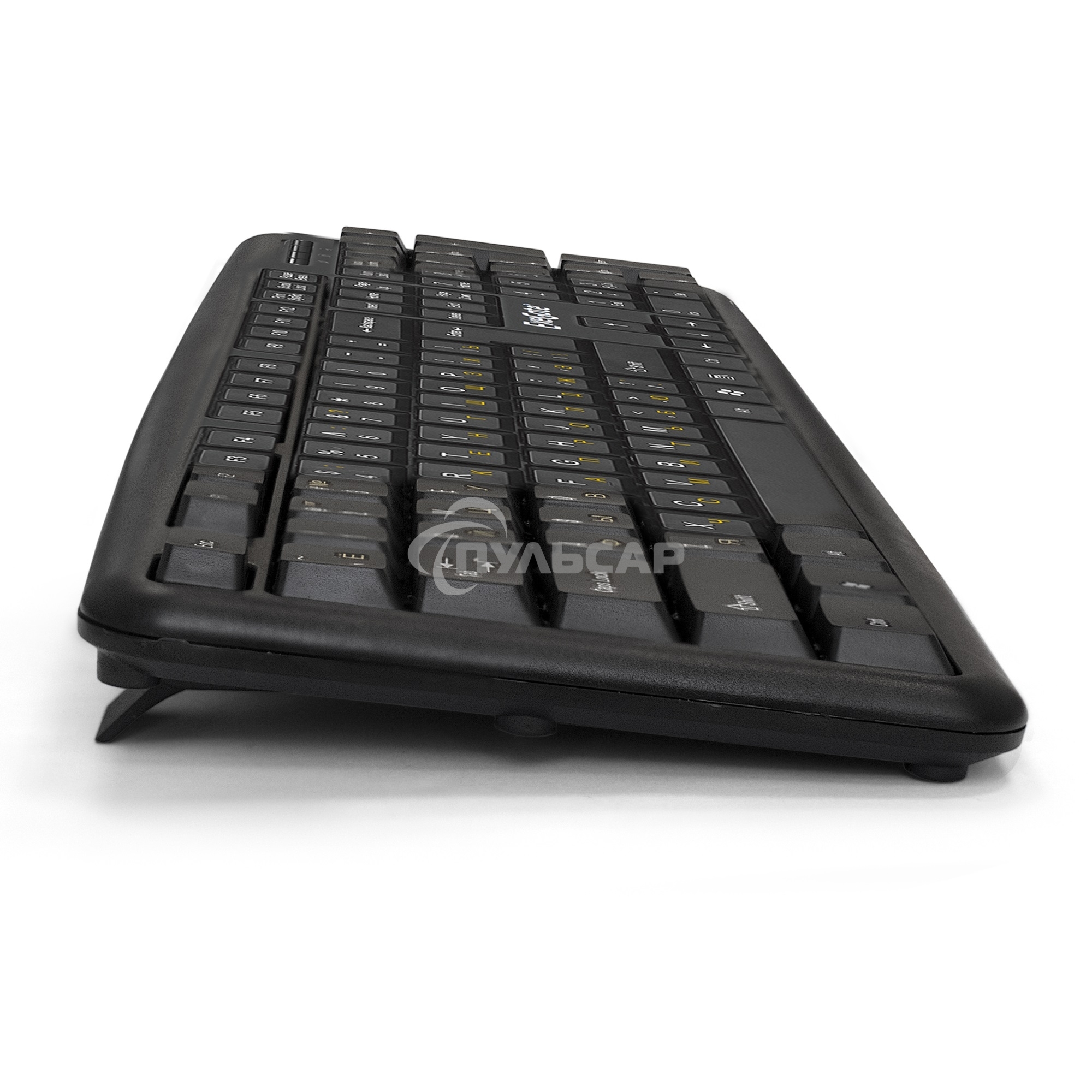 Комплект ExeGate Professional Standard Combo MK120 (клавиатура влагозащищенная 104кл. + мышь оптическая 1000dpi, 3 кнопки и колесо прокрутки, длина кабелей 1,5м; USB, черный, Color Box)