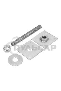 Анкер, регулируемый по высоте, ARH(100)-24, цинк, Россия Сибртех