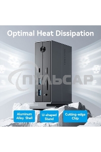 Мультифункциональная док-станция Vention USB Type C 14 в 1 с поддержкой Thunderbolt 4