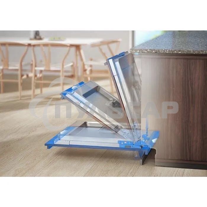 Встраиваемая посудомоечная машина Electrolux EEA23200L, черный, 44.6 см, 10 компл., 46 дБ, класс E