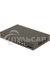 Неуправляемый коммутатор IP-COM G1110P-8-150W Ethernet 8GE+2SFP С 8-Портовым PoE