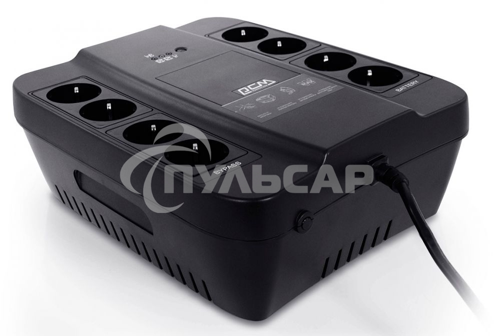 Источник бесперебойного питания Powercom Spider SPD-1000N 550Вт 1000ВА черный