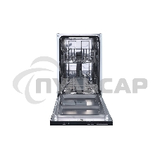 Встраиваемая посудомоечная машина Zigmund & Shtain DW 139.4505 X, черный, 44.5 см, 9 компл., 49 дБ, класс A++