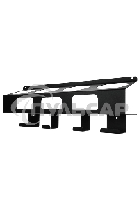 Держатель-органайзер для покрасочных работ, настенный, черный Rexant 38-0654