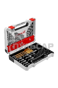 Набор сверл Matrix комб.,мет.1-6мм,бет.3-8мм,дер.3-8мм, перки,бит.30шт,адап.,голов.8шт,71пр., PRO